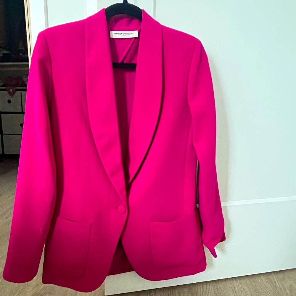Pink Blazer - Amanda Uprichard